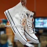 Sepatu Warrior Sparta HC White / Sepatu Warrior Sparta Putih Tinggi