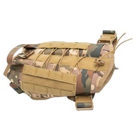 เสื้อกั๊กฝึก K9เยอรมันเชพเพิร์ตสำหรับสัตว์เลี้ยงแนวยุทธวิธีชุดสายรัดสุนัขสำหรับสุนัขเล็กกลางใหญ่สายจ