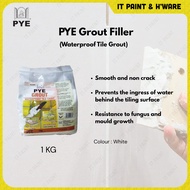 1KG PYE Grout Filler (Waterproof Tile Grout)