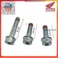 12 L STAR BOLT FRONT REAR BRAKE DISC CALIPER HONDA M8X25 M8X28 M8X40 CALIPER LENGTH 2.5CM 2.8CM 4CM 