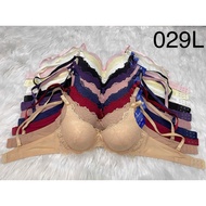 Women's bra (REN No underwire 029L) 1cm thin and small version includes 7 colors size: 34b/36a/36b/3