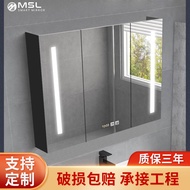 S-6💝Luxury Hotel Engineering Mirror ManufacturerLEDBathroom Mirror Cabinet Bathroom Mirror Smart Mirror Cabinet with Ant