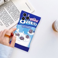 เคสถุงขนมสกรีนลาย กันเลนส์กล้อง บิดงอได้สำหรับ 7p/8p xr 11 11promax 12 12pro 12promax 13 13promax 14