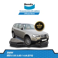 Bendix ผ้าเบรค BMW Series X X5 3.0D / 4.8i (E70) (ปี 2007-ขึ้นไป) ดิสเบรคหน้า+ดิสเบรคหลัง (DB2209DB1