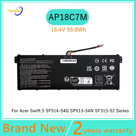 AP18C7M Laptop battery For Acer Spin 5 SP513-54N Swift 3 SF313-52 SF313-52G SF313-52-58RR SF313-52-5