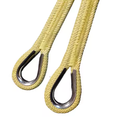Kevlar safety rope 8mm10mm high temperature resistant aramid rope fire retardant escape aerial work