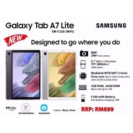 Samsung Galaxy Tab A7 Lite 2021 WiFi (T220) (Grey/ Silver) - 4GB RAM - 64GB ROM - 8.7 inch - Android Tablet