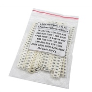1206 SMD Resistor Kit Assorted Kit igmopnrq 1ohm-1M ohm 1% 33valuesX 20PCS=660PCS Sample Kit