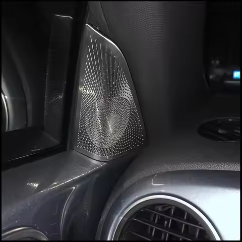 Car Styling For Volkswagen VW Beetle 2013-2018 Door Speaker Sound Ring Cover Trim Molding Decoration