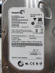 Seagate 500G 3.5吋 ST3500413AS 有壞軌 研究 報帳 救資料的最愛 NO.588