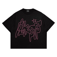 Genesis Conspiracy - Boxy Oversized T-shirt Gline Black Unisex - Cutton Combed 20s