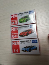 Tomica Lamborghini 林寶 Reventon Veneno Huracan STO 模型車