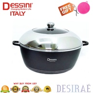 [Ready Stock] Dessini 40 CM Periuk Rendang Saiz Besar Soup Pot