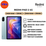REDMI PAD 2 4G (4GB RAM+128GB)/ (8GB RAM +256GB) 100% ORIGINAL MALAYSIA BRAND NEW special offer (fre