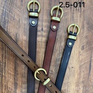Top Layer Cowhide Pin Buckle#Wide2.5Genuine Leather Belt Top Layer Cowhide J011Wholesale Belts Women