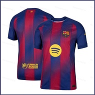 SY3 2025-2026 La Liga FC Barcelona Home jersey Child Adult Football Tshirts Plus Size YS3