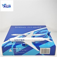 Phoenix 04607 1: 400 United Airlines B777-200ER N78004 Alloy Model