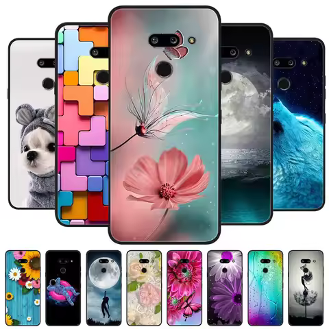 For LG G8 ThinQ Case G8S ThinQ Luxury Phone Silicon Back Cover For LG G8S ThinQ Cases LGG8 ThinQ Pro