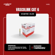 VASCOLINK CAT 6 CABLE 25 METERS + RJ 45