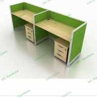 kubikel/Partisi Kantor 2 staff +meja