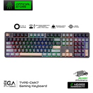 [รับประกัน 2 ปี] EGA คีย์บอร์ดเกมมิ่ง TYPE CMK7 เชื่อมต่อBT, wireless,สาย Mechanical Full  RGB CIY S