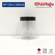 Balang BP1204 (1200ml) - Balang Kuih Raya, Plastic Balang, Homemade Product, Popcorn, Kerepek