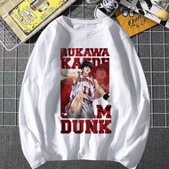 SLAM DUNK ruakawa 11 popcloset baju t-shirt lengan panjang lelaki perempuan 3xl basketball manga anime t shirt man viral