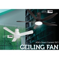 [Strong Wind] KDK U60FW 60" DC Ceiling Fan + 22W LED Light