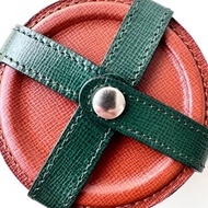 VALEXTRA x SATO絕版真皮五色杯墊組F82 vintage