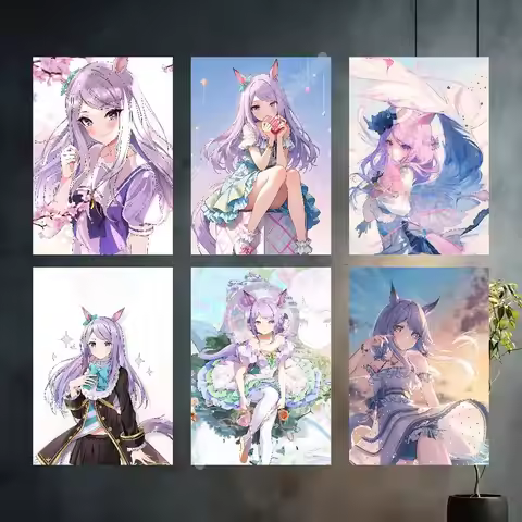 Mejiro McQueen UmaMusume Aesthetic Poster Gallery Prints Home Wall Art HD Vibrant Collection