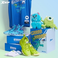 Xtep Ao-Zhan Men Basketball Shoes Monsters University Gift Box Actual Combat Rebound Impact-Resistant Cushioning Support