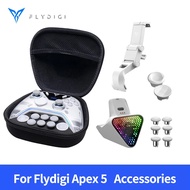 Flydigi Apex 5 Accessories Controller Replacement Sticks Phone Holder Button Storage Bag Charging Do