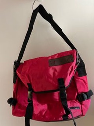 Double Shock Red Shoulder Bag Crossbody Bag 紅色單肩袋 斜咩袋 (L長32 x W闊17 x H高29cm)