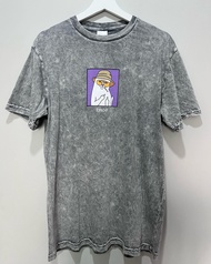 [ของแท้] Ripndip Nermal S Thompson Tee (Charcoal Mineral Wash)
