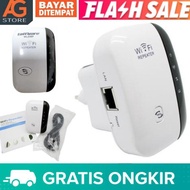 (DIJAMIN ORI) Wireless Router WiFi Repeater 300Mbps Multifungsi / wireless router penguat jaringan w