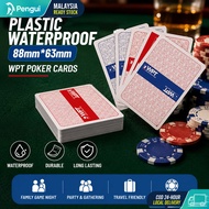 PVC Texas Holdem WPT Poker Card Classic Poker Card Waterproof Frosted Poker Cards Plastic Playing Ca