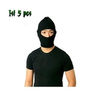 PROMO 5 PCS TOPI KUPLUK NIJNA RAJUT LUBANG 1 - TOPI KUPLUK PRIA DEWASA/TOPENG MALING KECE/ KETHU SEB