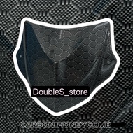 YAMAHA Y16ZR VISOR COWLING CAP WINDSHIELD CARBON HONEYCMB VISOR Y16 CARBON CF COVER HEADLAMP CARBON
