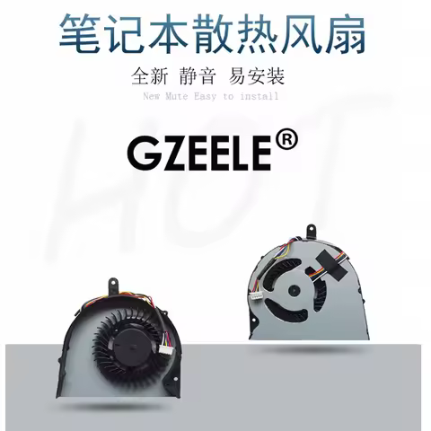 New CPU Cooling Cooler Fan for Lenovo B50-70A M4500 B5400 B5400A-IFI B5400A-ITH M5400 M5400A-IFI M54