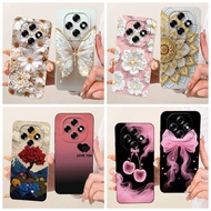 For  OPPO F31 Pro Case Luxury flower Pattern Soft silicone Phone Case for OPPO F31Pro F 31 Pro Back 