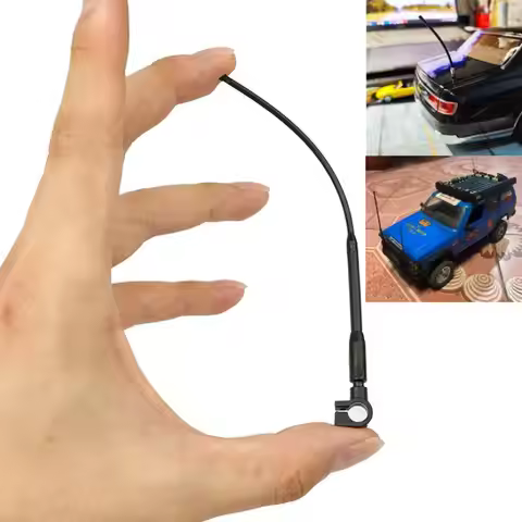 Simulated Antenna Aerial Decoration Signal Pole For 1/12 1/18 1/10 1/8 RC Car Crawler TRX4m MN168 MN