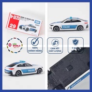 Tomica Box Model Car BMW i4 Police Car. No.29. Scale 1:65.
