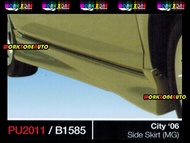 B1585 Honda City 2006 Side Skirt (Mugen) Body kit Bodykit