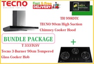 TECNO HOOD AND HOB BUNDLE PACKAGE FOR ( TH 998DTC &amp; T 333TGSV ) / FREE EXPRESS DELIVERY
