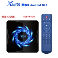 X96Q MAX Set Top Box 4G/32G H616 Android 10.0 Dual Band WIFI Bluetooth Network Box