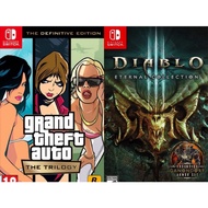 (BUY 2 free 1)(4in1)Nintendo Switch Gta Grand Theft Auto: The Trilogy+ Diablo III: Eternal Collectio