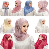 GREAT Tassel Scarf Turban Hijab Scarf Head Hat