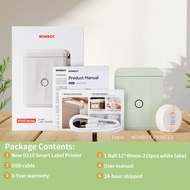 NIIMBOT D110 Bluetooth Mini Label Maker | Inkless Thermal Label Printer for Home Organization | D110