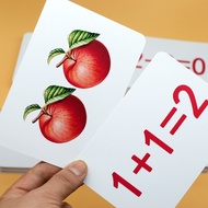 Math Flash Cards Cartoon Numbers Quantity Math Arithmetic Entry Kindergarten Teaching Addition Subtr