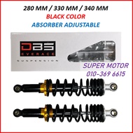 DBS EVERACE ADJUSTABLE ABSORBER Y110 / Y100 / SRL115 / EX5 / KRISS / WAVE RXZ 280MM & 330MM